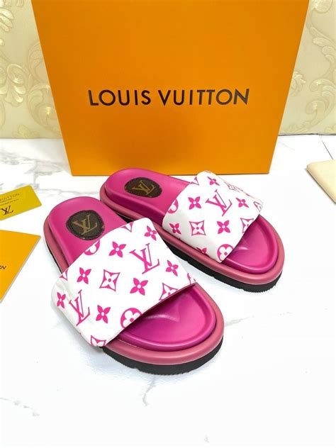 lv pillow slides|louis vuitton puffer slides.